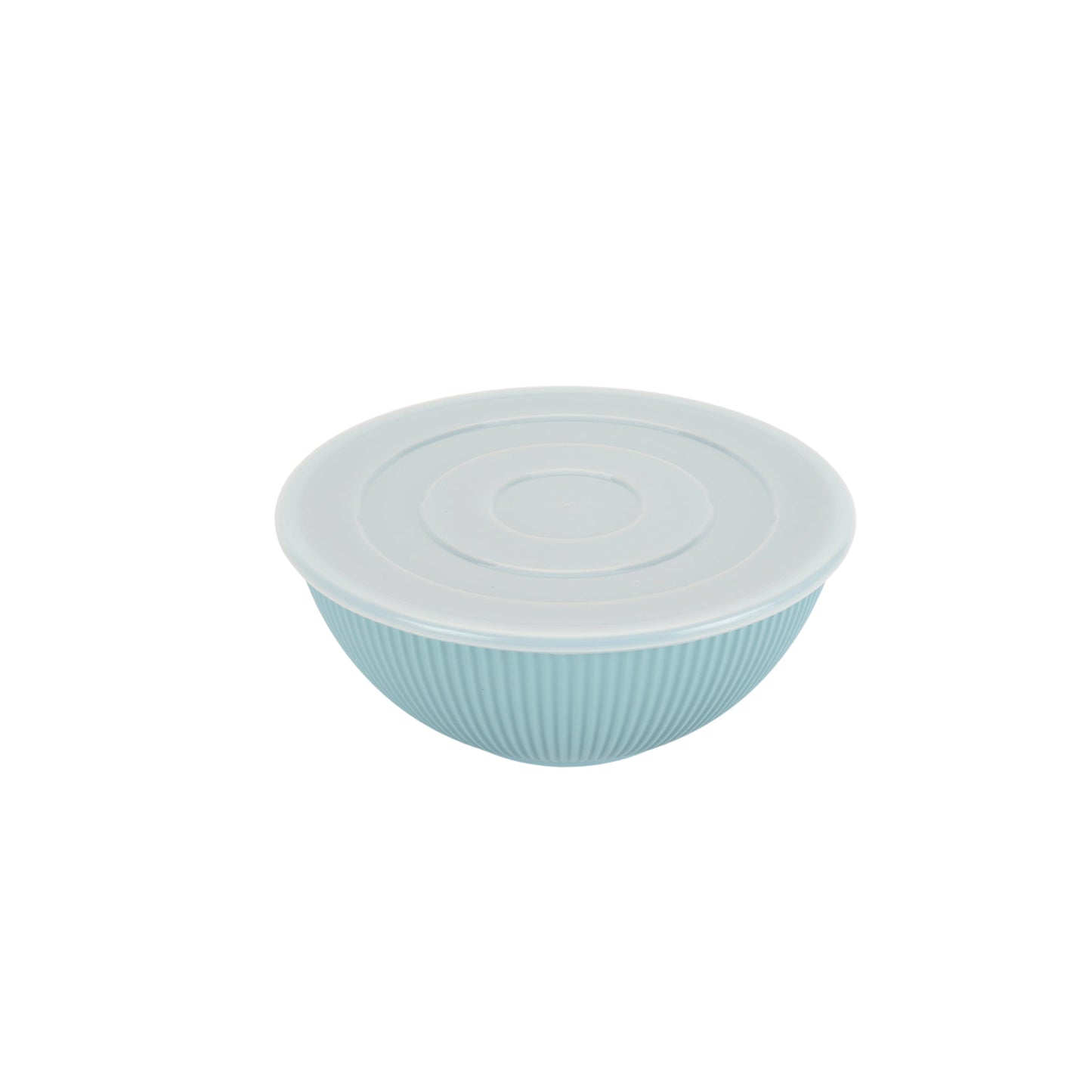 - Blue 4-Piece Eco-Friendly Recycled Plastic Serve Bowl Set