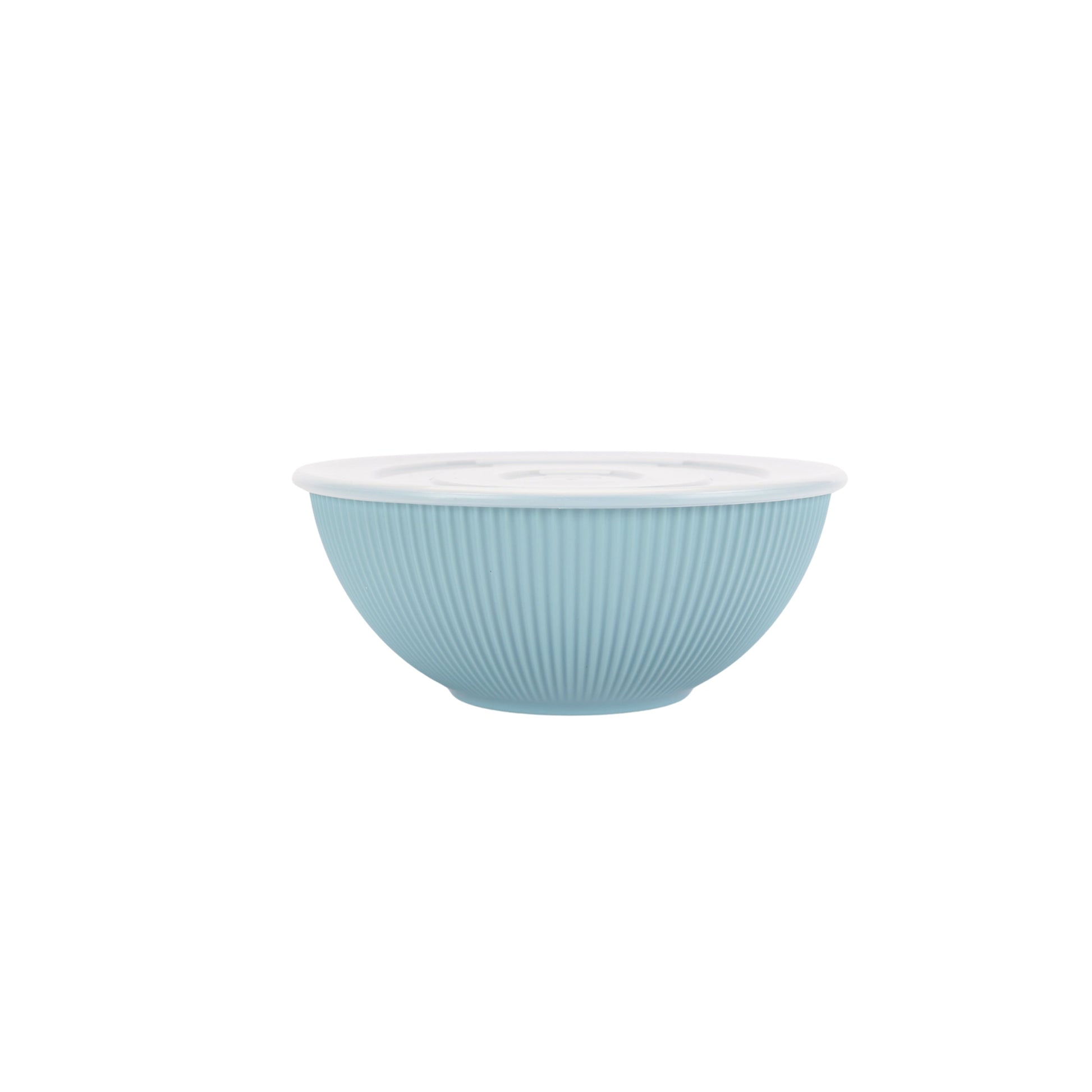 - Blue 4-Piece Eco-Friendly Recycled Plastic Serve Bowl Set